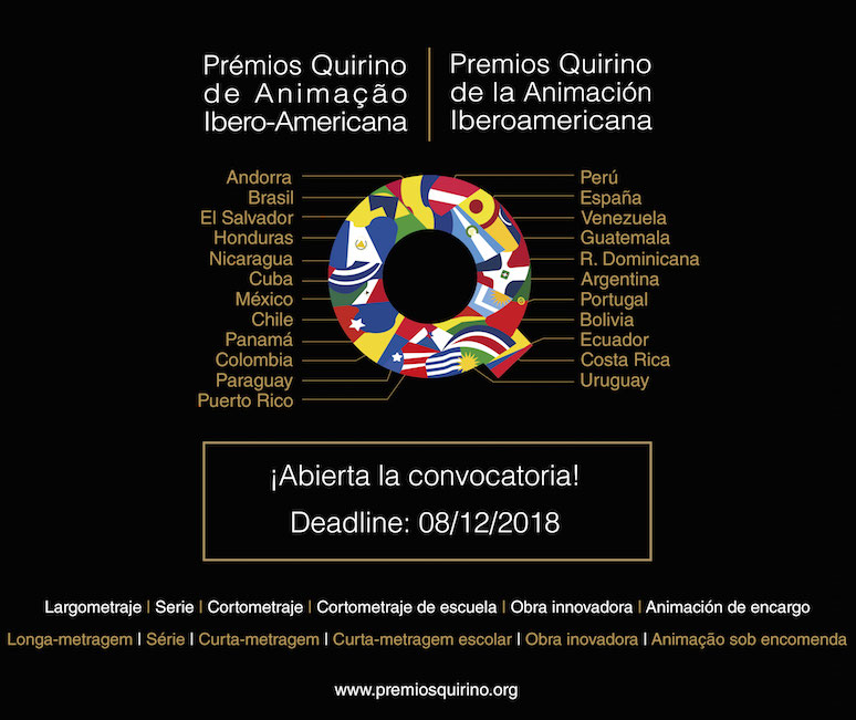 Segunda edición de los Premios Quirino de la Animación Iberoamericana 2019.